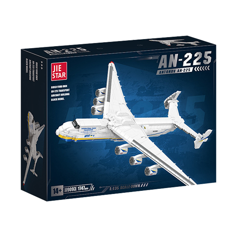 Hand Plane Block - En STOCK JJ9093 MOC An-225 avión