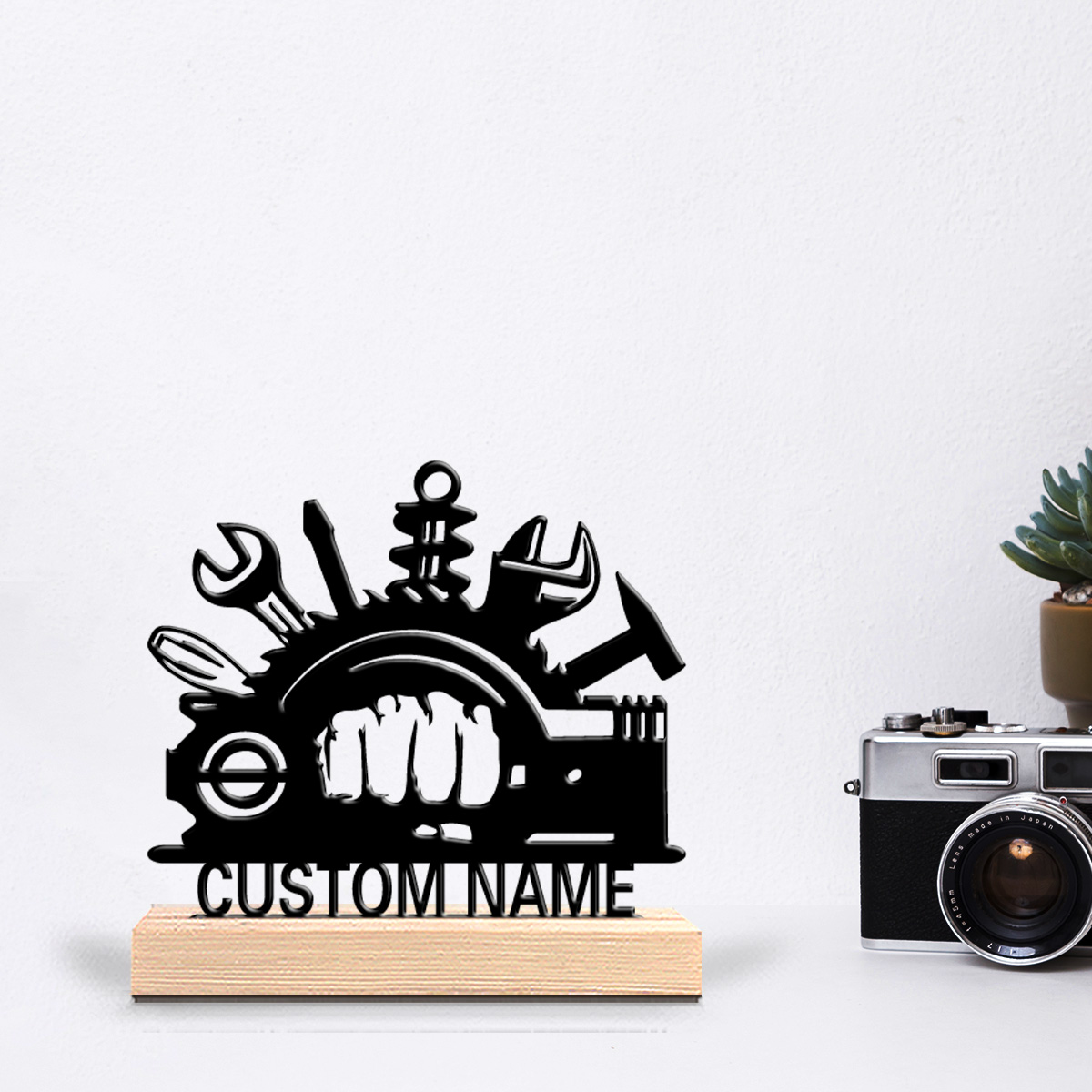 Herramienta de taller, estatua - Workshop Tools With Name reseña y precio