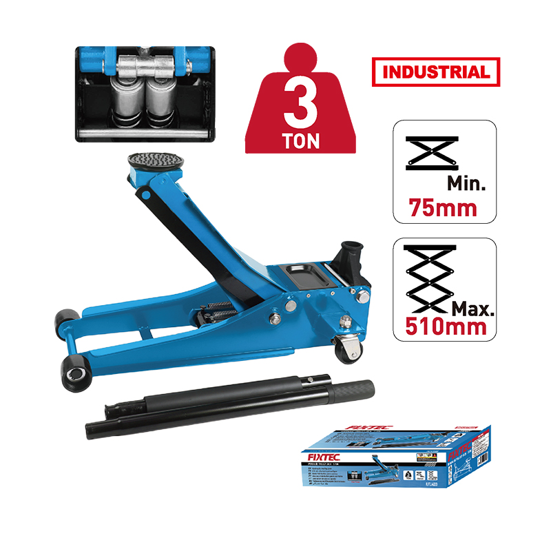 FIXTEC - Gato hidráulico manua - Workshop Tools Wholesale reseña y precio